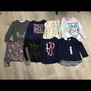 Toddler long sleeve shirts and sweater